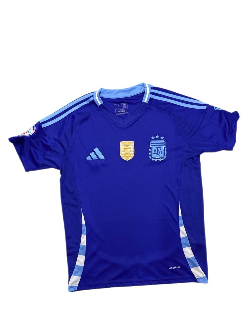 Argentina 2024 Copa América Adidas Away Soccer Jersey